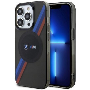 Apple iPhone 14 Pro Max 6.7'' BMW Tricolor Stripes MagSafe Case Cover (BMHMP14XHDTK), Grey | Telefona Maciņš Vāks...
