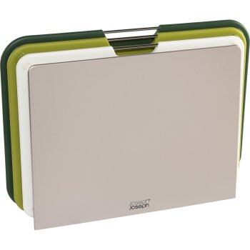 Joseph Joseph Nest Boards 3-Piece Chopping Board Set, Green