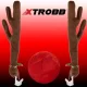 Ziemassvētku Jaungada Auto Rotājums Brieža Ragi un Deguns | Decoration for Car Reindeer Antlers and Nose