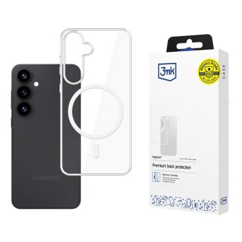 3Mk Protection MagCase vāciņš Samsung Galaxy S25+ Caurspīdīgs
