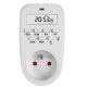 GreenBlue GB362 E Digital Plug-in Timer Switch, 16A, 3680W, White