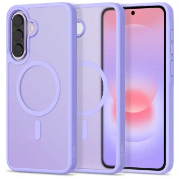 Tech-Protect Magmat MagSafe vāciņš Samsung Galaxy A36 / A56 / A37 5G, Matte Purple