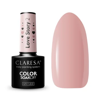 Claresa Love Story 2 gēla laka, 5g