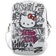 Hello Kitty pleca soma Graffiti Kitty Head, balta