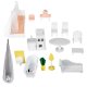 Ecotoys 4127 Koka leļļu māja XXL Pudera rezidence