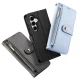 Кожаный чехол Dux Ducis Lawa для Samsung Galaxy S25 с магнитным кошельком,...