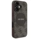 Guess 4G Circle Classic Logo MagSafe vāciņš iPhone 16 brūns