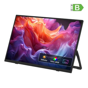 Pārnēsājamais monitors ZEUSLAP ZP156 15.6" Full HD USB-C Mini HDMI
