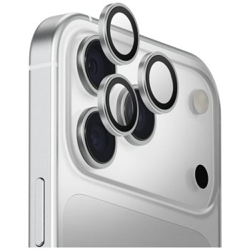 Uniq Optix alumīnija kameras lēcu aizsargs ar uzlikšanas rīku iPhone 17 Pro / iPhone 17 Pro Max, sudraba krāsā |...