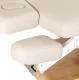 SPA kušetes pārvalks Sillon Relax matracim un galvas balstam, krēmkrāsas
