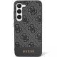 Samsung Galaxy S23 (SM-S911) Guess 4G Stripe Collection Case Cover (GUHCS23SG4GLGR), Black | Telefona Maciņš Vāks...