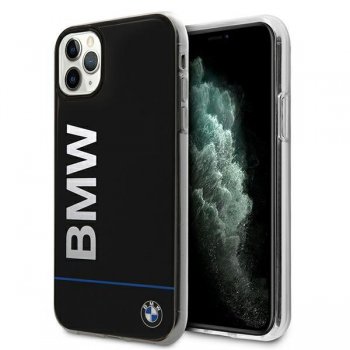 Apple iPhone 11 Pro Max 6.5'' BMW Signature Printed Logo Case Cover (BMHCN65PCUBBK), Black