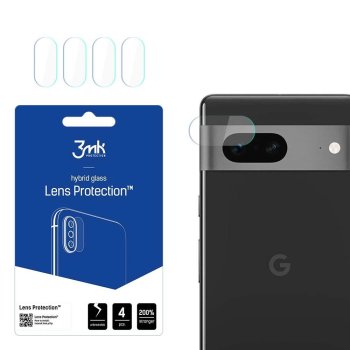 Google Pixel 7 Защитное Стекло для Задней Камеры, 4 шт. | 3MK Lens Protection Back...