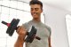 Movepro regulējamu hanteļu un stieņa komplekts 2x20 kg (kopā 40 kg)