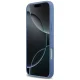 Guess 4G nauble Card Triange vāciņš iPhone 18 Pro Max / 17 Pro Max, zils