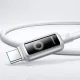 Joyroom S-A55 StarFlight USB-A uz USB-C kabelis 66W 1.2m, balts