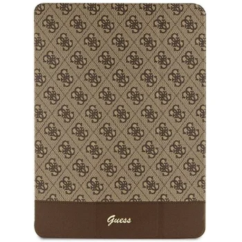 Guess iPad Pro 12.9" чехол-книжка 4G Stripe Allover, коричневый