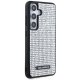 Samsung Galaxy S24 (SM-S921) Karl Lagerfeld Rhinestone Metal Logo Case Cover, Silver | Telefona Maciņš Vāks Apvalks...