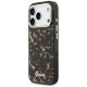 Guess IML Script Metal MagSafe magnētiskais vāciņš iPhone 17 Pro – melns un brūns | Phone Case Cover