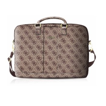 Guess 4G Uptown klēpjdatora soma 15" / 16", brūna