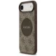 Guess 4G Circle Classic Logo MagSafe vāciņš iPhone Air brūns