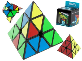 Loģiskā Rotaļlieta Spēle Meferta Piramīda | Logic Toy Puzzle Game Meffert's Pyramid Pyraminx