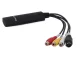 USB video uztvērējs VHS kasešu digitalizēšanai AV adapteris