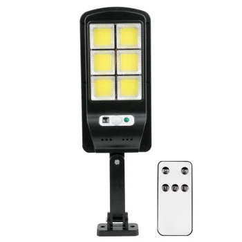 Saules LED lampa ar sensoru Forever Light SUNARI FLS-01 10W 800lm PIR ar pulti