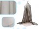Grey Bed Canopy – Hanging Tipi Tent for Kids Room