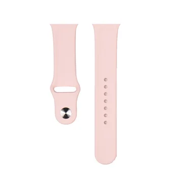 Devia Deluxe Sport Strap for Apple Watch 49mm / 46mm / 45mm / 44mm, Pink Sand