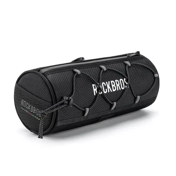 Ūdensizturīga velosipēda stūres soma Rockbros TL002 ROAD TO SKY 1.5L, melna