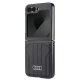 Audi Synthetic Leather MagSafe vāciņš Samsung Galaxy Z Flip 6 Melns