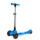 Детский трехколесный самокат Ricokids Jelly с LED, синий