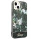 Чехол Guess Jungle Collection для iPhone 14 Plus зеленый