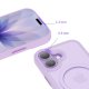 Tech-Protect MagMat MagSafe vāciņš iPhone 17 telefonam – violets | Phone Case Cover