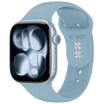 Tech-Protect Silicone siksniņa Apple Watch 44 / 45 / 46 / 49 mm, zila