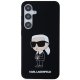 Karl Lagerfeld Samsung Galaxy S24+ Case Silicone Ikonik, Black
