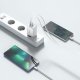 Tech-Protect C65W lādētājs 2x USB-C PD 65W / USB-A QC 3.0 - balts