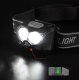 LED Headlamp with Motion Sensor ZD111, Black