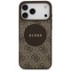 Guess iPhone 17 Pro Max Case 4G Circle Classic Logo MagSafe, Brown