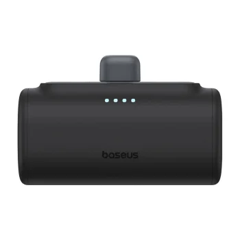Внешний аккумулятор Baseus Compact 5000 мАч 20 Вт, черный
