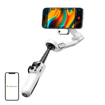 Aochuan P2 3-Axis Gimbal with AI Sensor, White