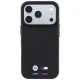 Чехол BMW M Quadrille Kevlar Tricolor & Metal Logo MagSafe для iPhone 17/18 Pro Max Black