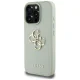Guess Grained Big 4G Logo Case for iPhone 16 Pro Green