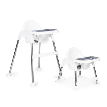 Ecotoys HC-135 2-in-1 bērnu barošanas krēsliņš, balts