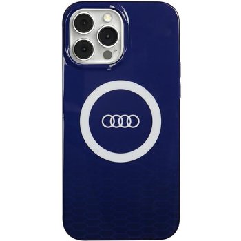 Audi IML Big Logo MagSafe vāciņš iPhone 13 Pro Max, zils