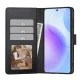 Tech-Protect Wallet atverams vāciņš priekš Samsung Galaxy S26 Ultra, melns/sarkans