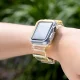 Силиконовый ремешок с чехлом Strap Light Set для Apple Watch 40mm, Желтый