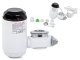 Electric Instant Water Heater Tap with LCD Display, 3000 W, White