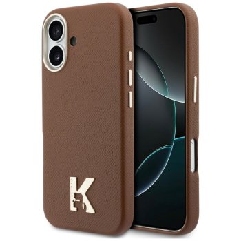 Karl Lagerfeld Karl Head Logo MagSafe Phone Case Cover iPhone 17 - Brown